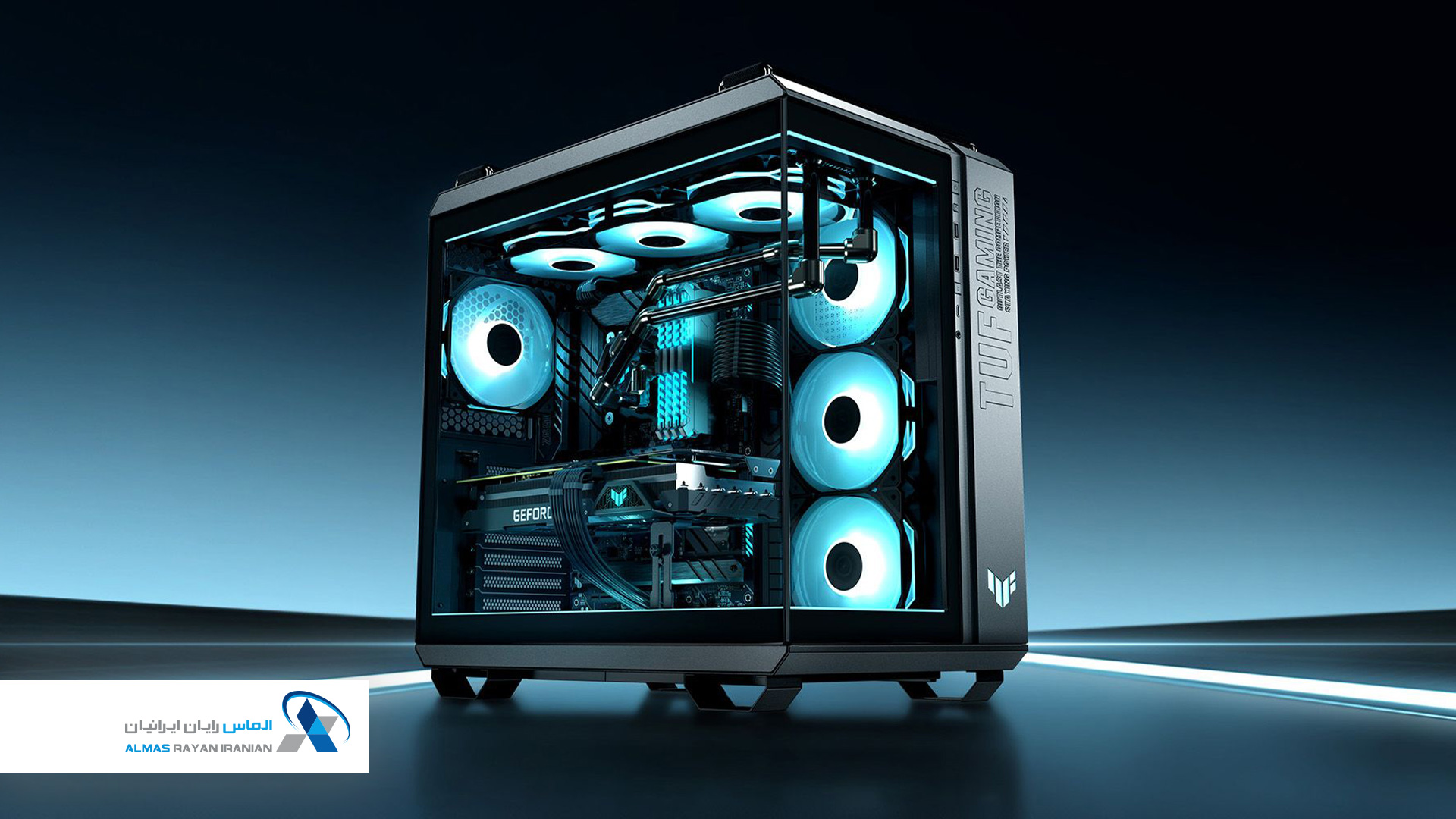 کیس گیمینگ ایسوس مدل ASUS TUF Gaming GT502 Horizon
