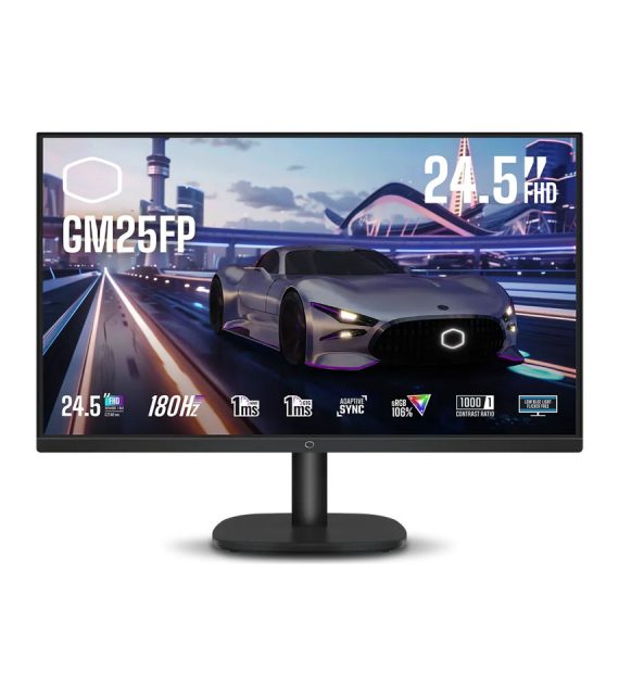 مانیتور گیمینگ کولرمستر GM25FP سایز ۲۵ اینچ