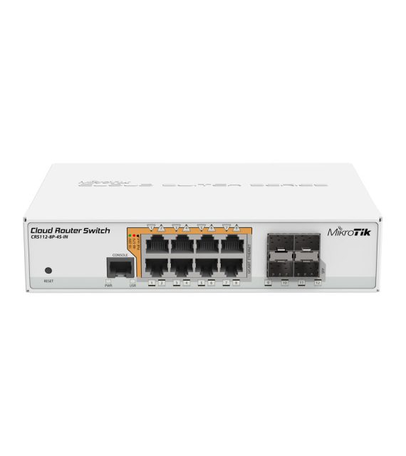روتر میکروتیک مدل CRS112-8P-4S-IN