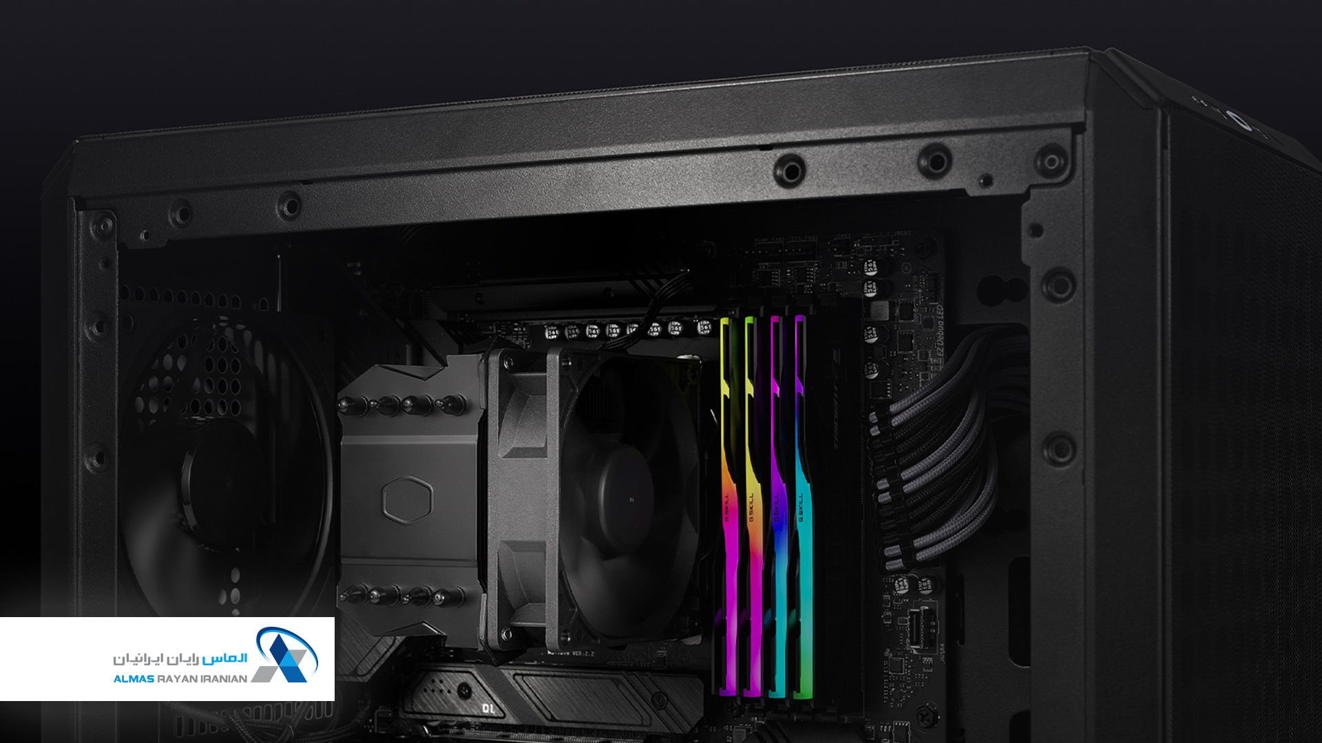 خنک کننده بادی کولرمستر Coolermaster-Hyper-411-Nano