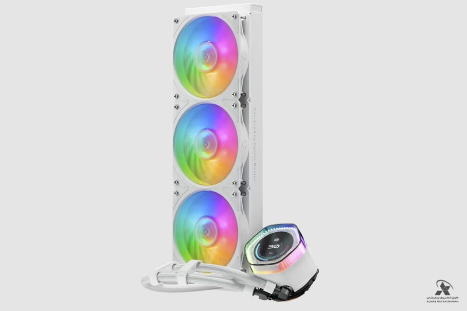خنک‌کننده کولرمستر Coolermaster masterliquid-360-ion-white