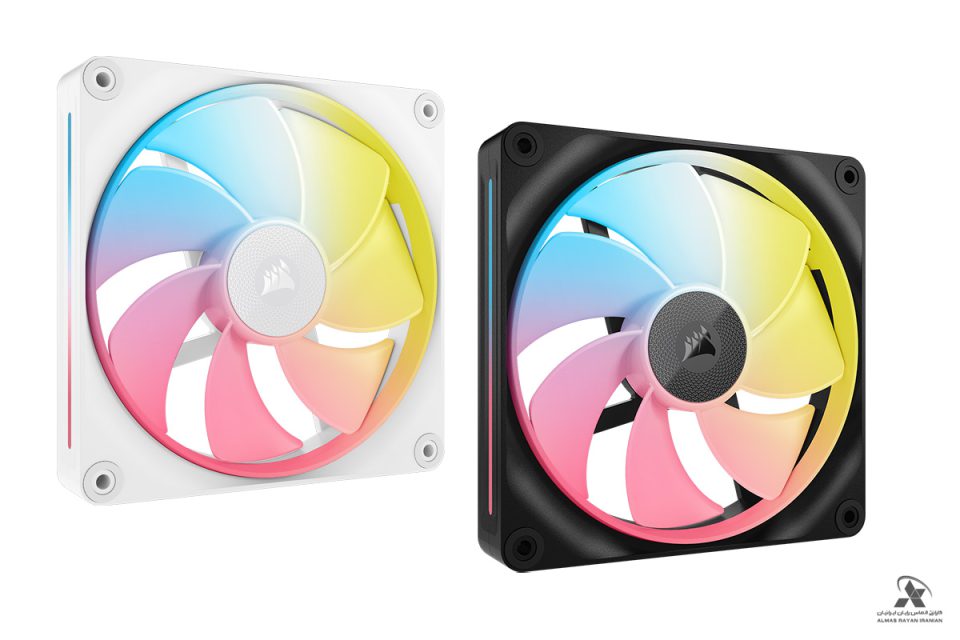 فن‌های دور معکوس کورسیر Corsair-Introduces-iCUE-LINK-LX-R-RGB-Reverse