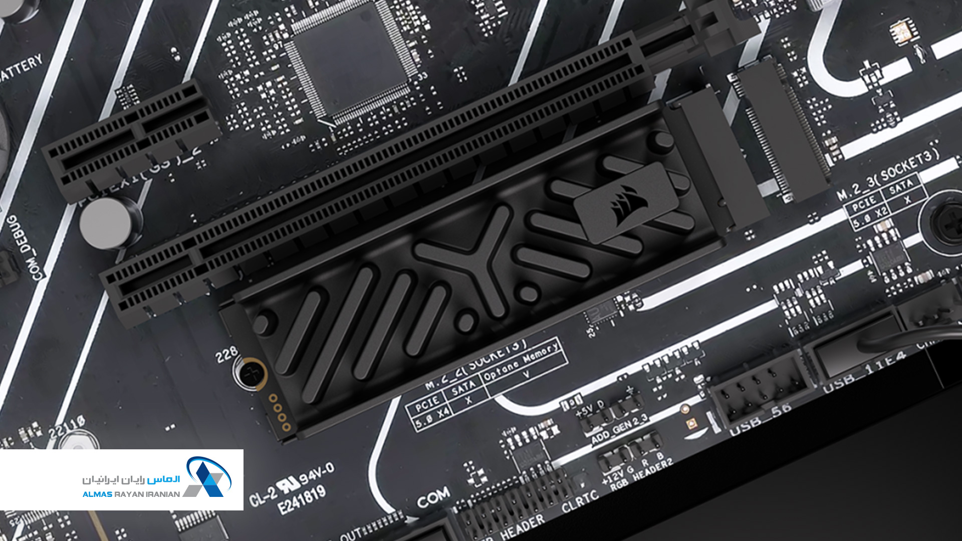 اس‌اس‌دی کورسیر Corsair MP700 ELITE PCIe 5.0