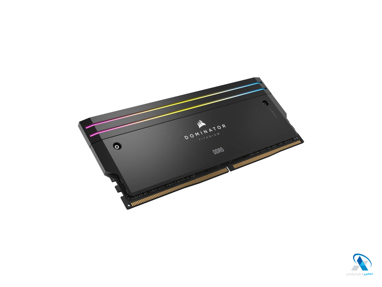 رم دسکتاپ DDR5 دو کاناله 8000 مگاهرتز CL38 کورسیر مدل DOMINATOR TITANIUM RGB ظرفیت 48 گیگابایت