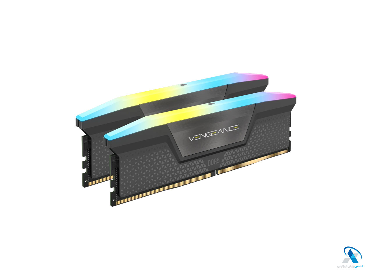 رم دسکتاپ DDR5 دو کاناله 6000 مگاهرتز CL36 کورسیر مدل VENGEANCE RGB ظرفیت 32 گیگابایت