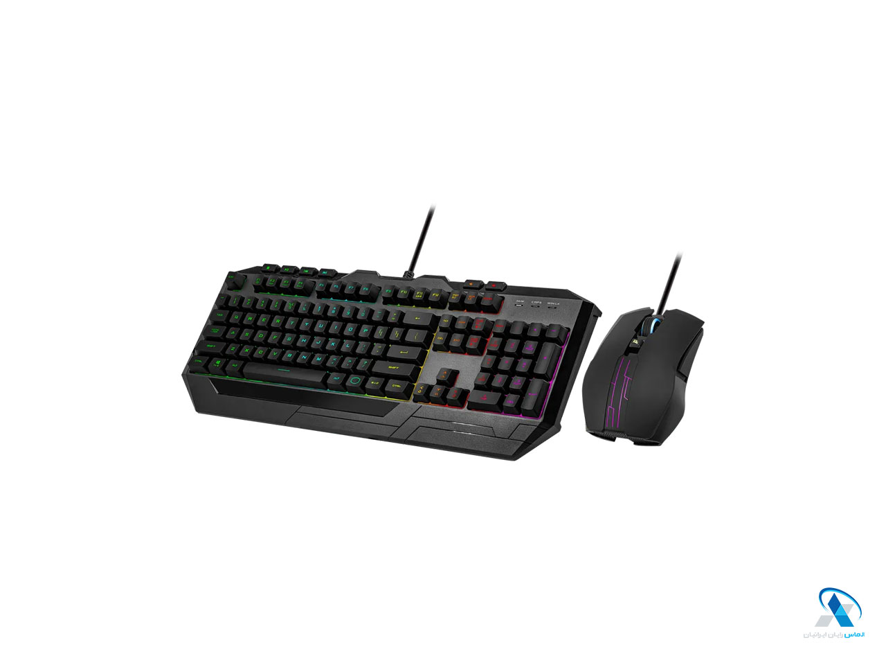کیبورد و ماوس کولرمستر مدل DEVASTATOR 3 RGB Gaming Combo