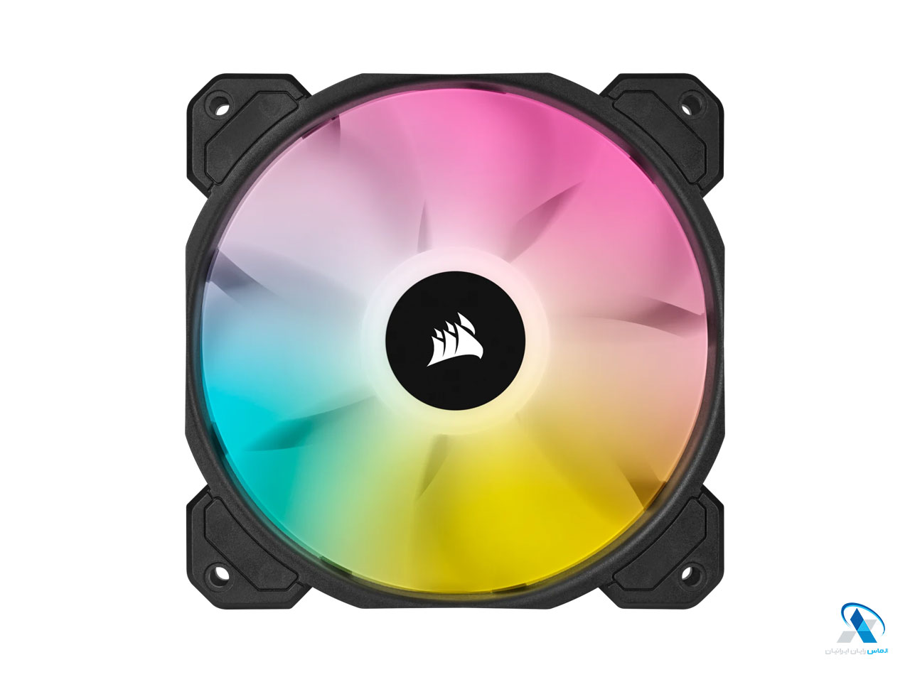 فن کیس کورسیر مدل iCUE SP120 RGB ELITE Performance 120mm PWM (سه عدد فن)