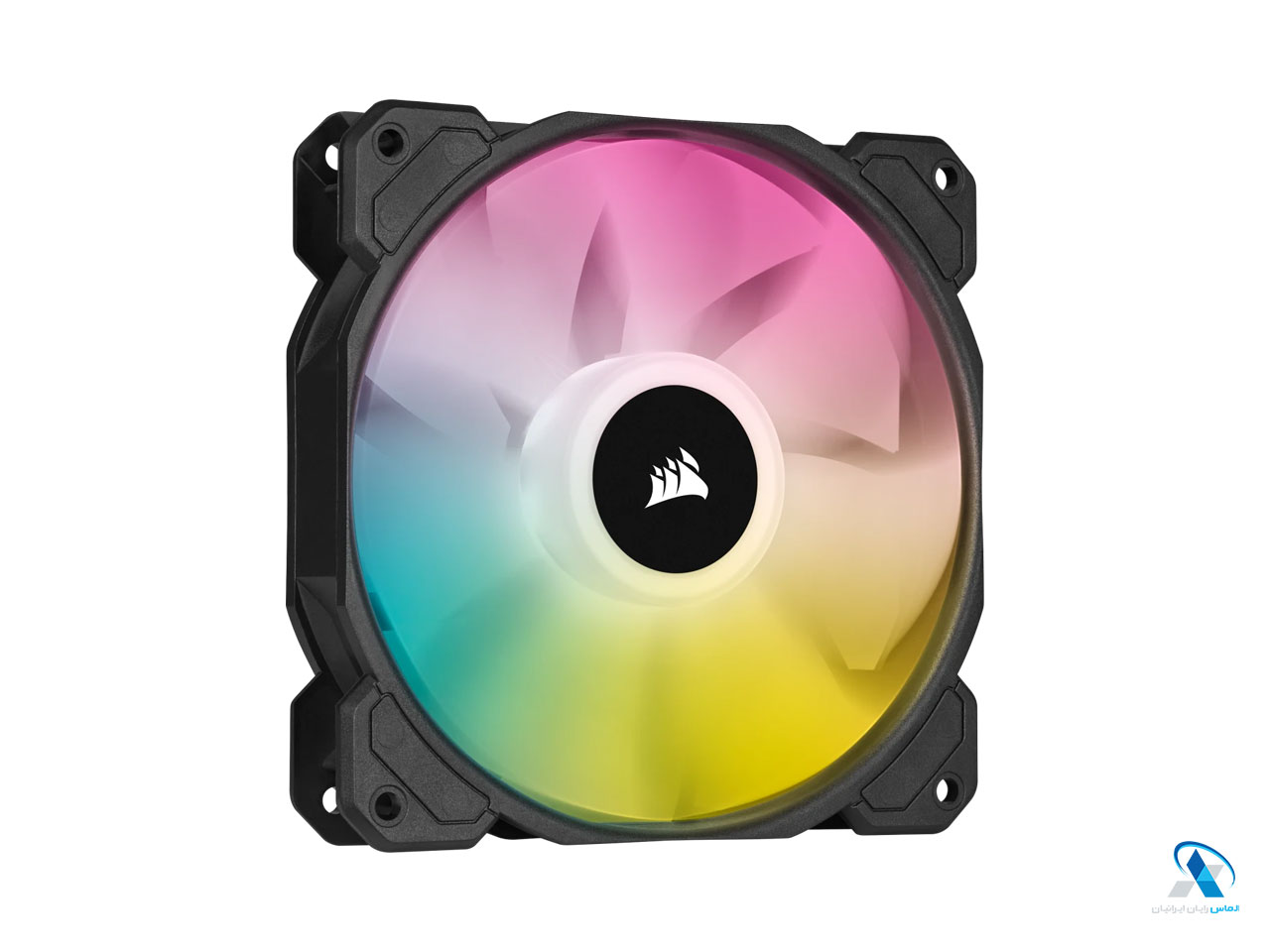 فن کیس کورسیر مدل iCUE SP120 RGB ELITE Performance 120mm PWM (سه عدد فن)