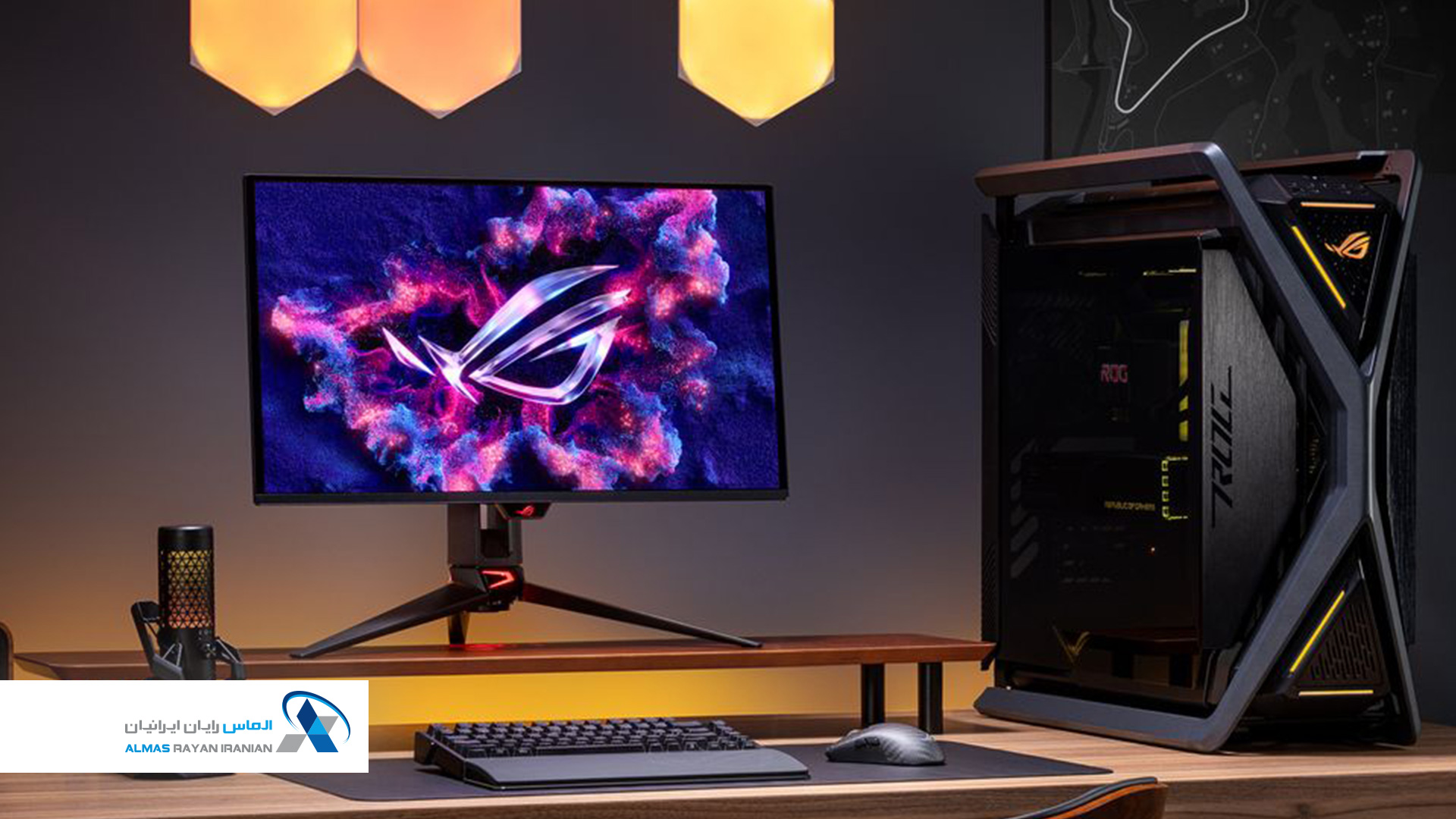 مانیتور گیمینگ ایسوس ASUS-Swift-OLED-PG27UCDM-gaming-monitor