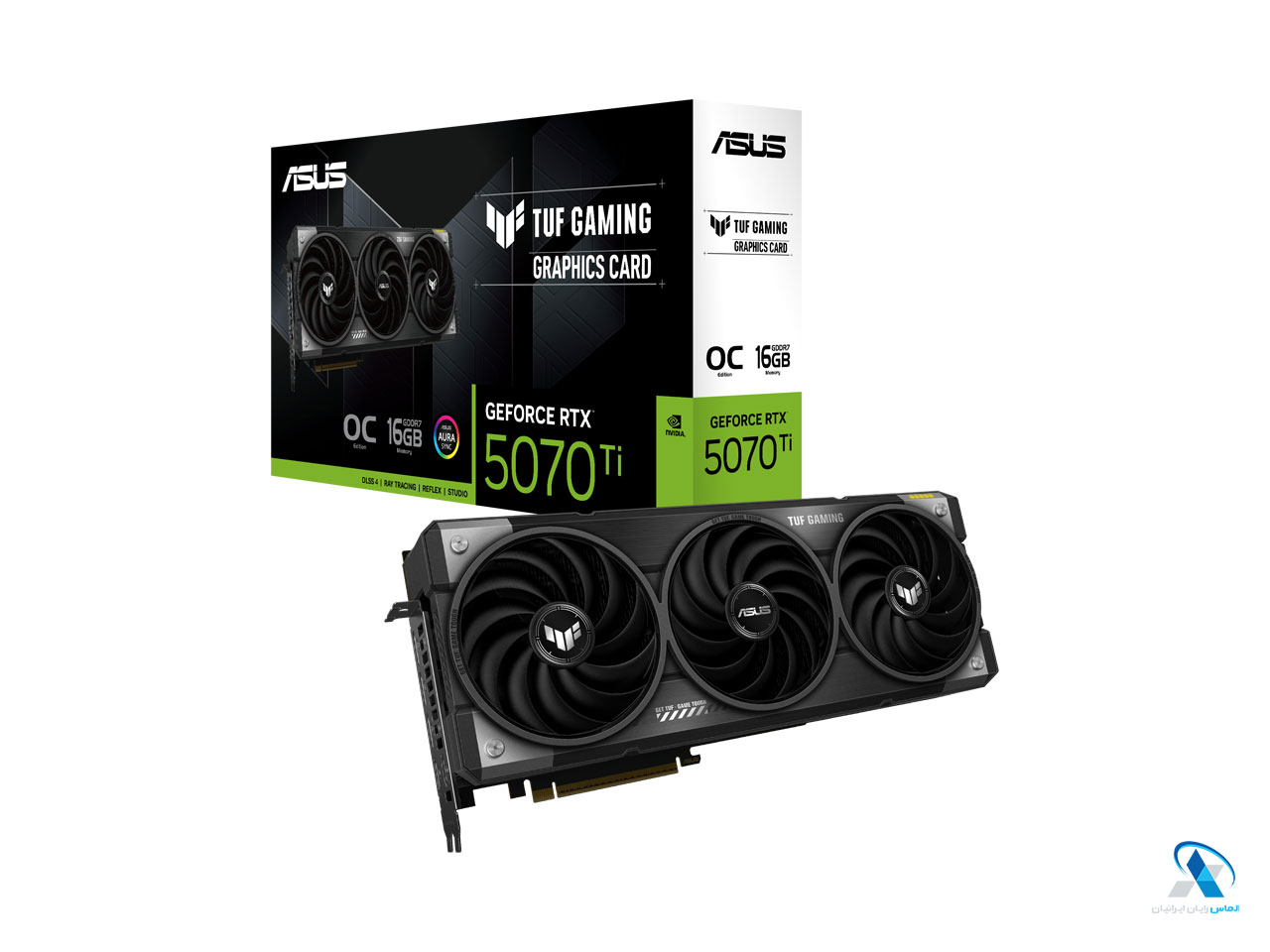 کارت گرافیک گیمینگ ایسوس TUF Gaming GeForce RTX 5070 Ti 16GB GDDR7 OC Edition