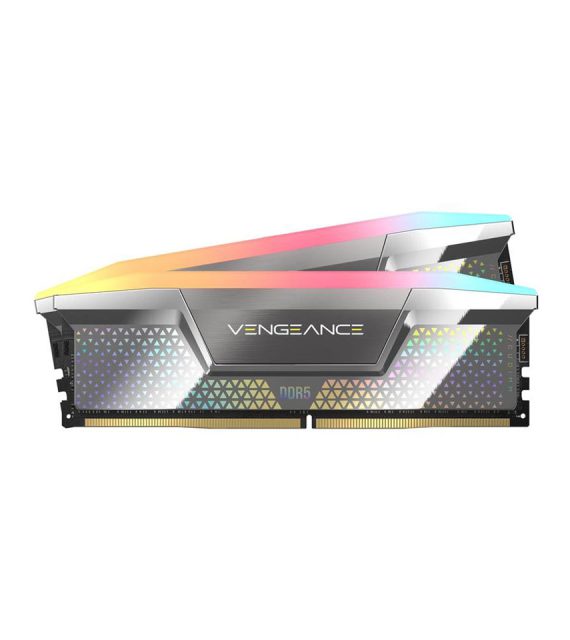 رم دسکتاپ DDR5 دو کاناله 5600 مگاهرتز CL40 کورسیر مدل VENGEANCE ظرفیت 48 گیگابایت