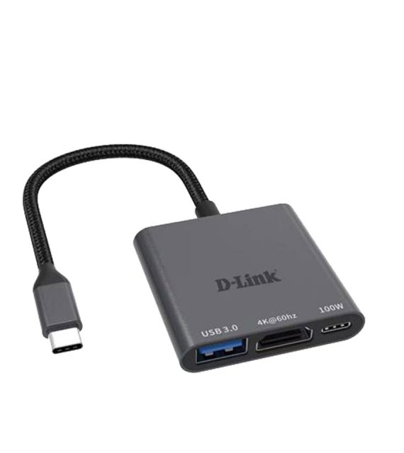 هاب ۳ پورت USB-C دی‌لینک مدل DUB-C103