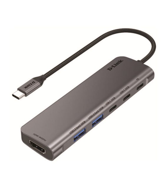 هاب ۶ پورت USB-C دی‌لینک مدل DUB-C106