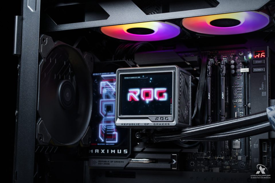 خنک‌کننده مایع ایسوس Asus-ROG-AIO-Cooler