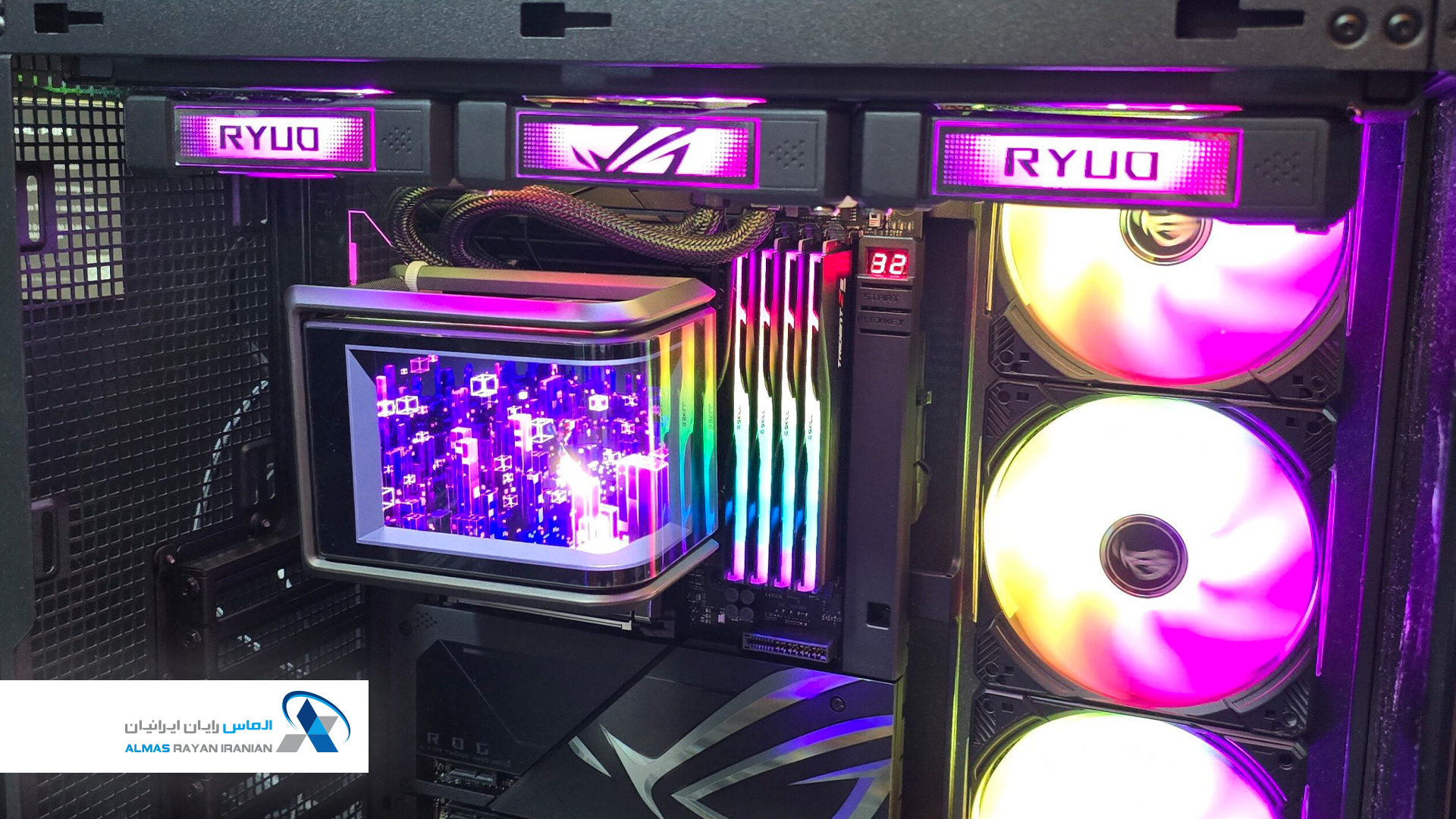 خنک‌کننده مایع ایسوس ROG-Ryuo-IV-SLC-360-ARGB