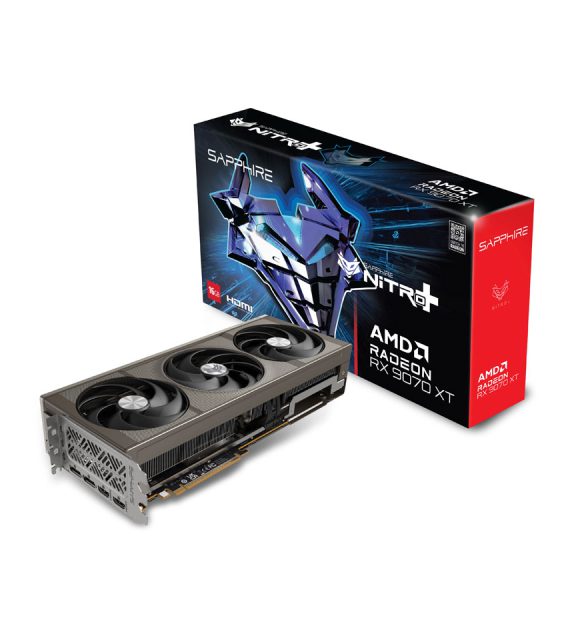 کارت گرافیک گیمینگ سافایر NITRO+ AMD Radeon RX 9070 XT