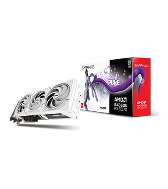 کارت گرافیک گیمینگ سافایر PURE AMD Radeon RX 9070 XT