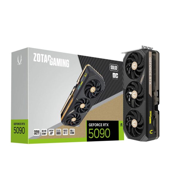 کارت گرافیک گیمینگ زوتک GeForce RTX 5090 SOLID OC