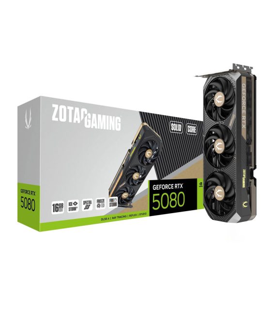 کارت گرافیک گیمینگ زوتک GeForce RTX 5080 SOLID CORE