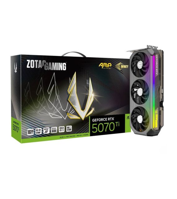 کارت گرافیک گیمینگ زوتک GeForce RTX 5070 Ti AMP Extreme INFINITY
