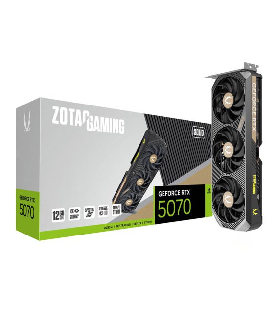 کارت گرافیک گیمینگ زوتک GeForce RTX 5070 SOLID