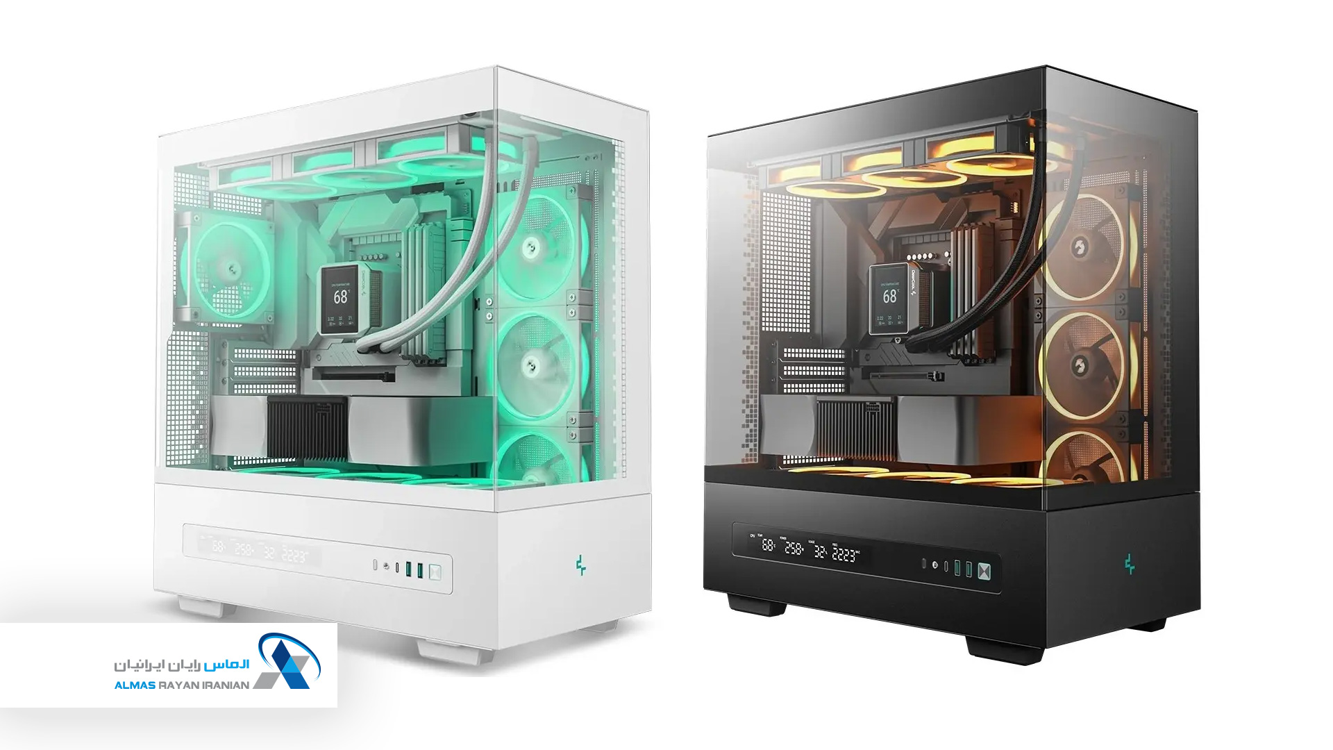 کیس گیمینگ دیپکول DeepCool-CH690-digital-display