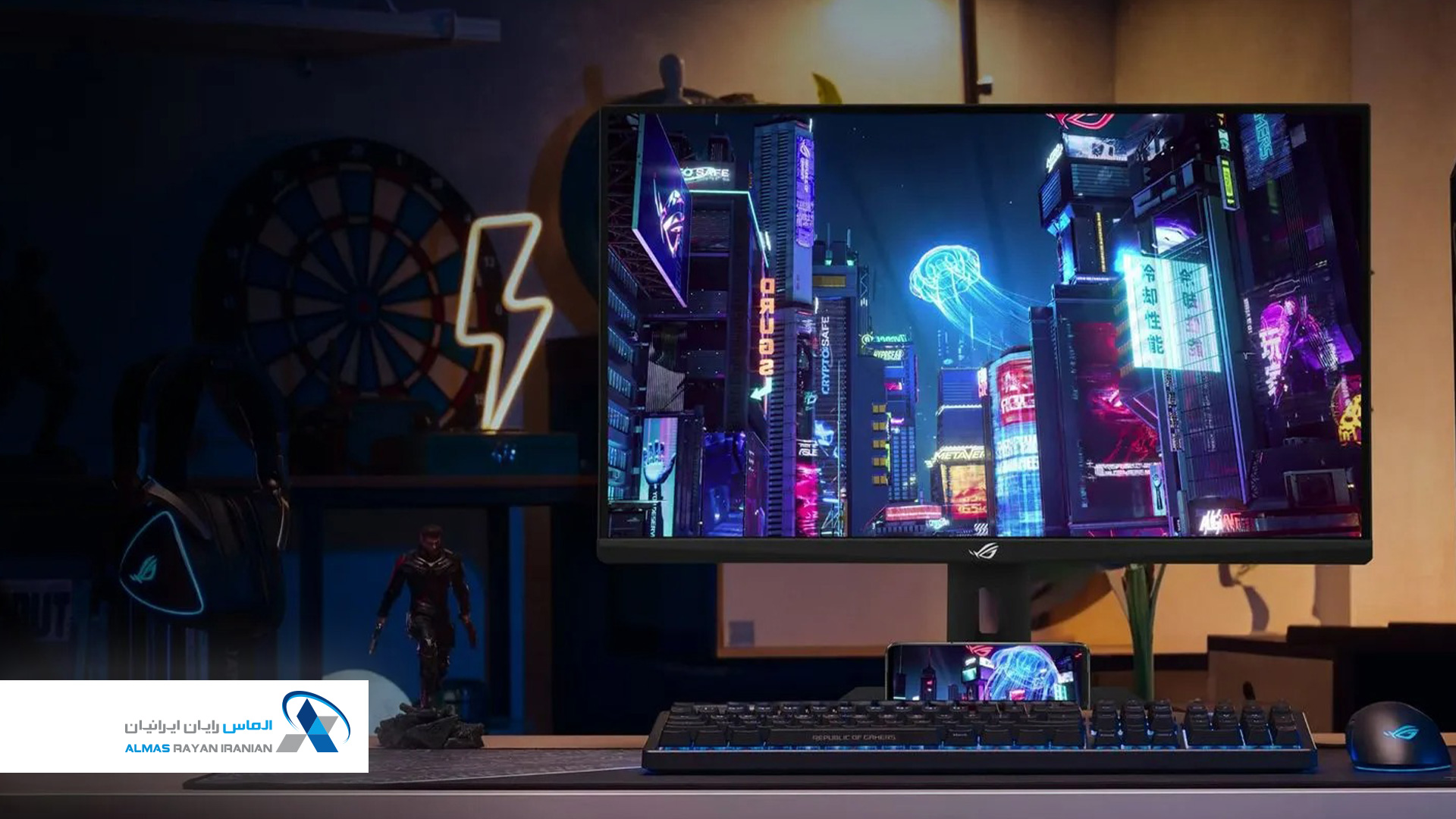 مانیتور گیمینگ ایسوس ASUS-ROG-Strix-XG27ACMS