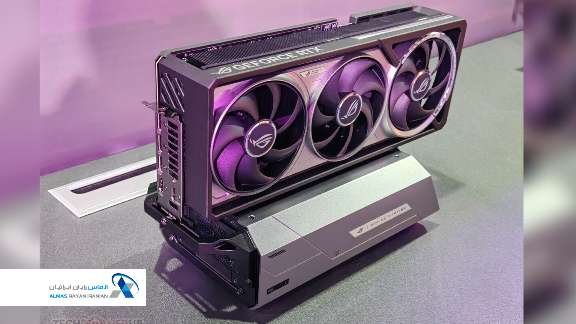 کارت گرافیک ایسوس در کامپیوتکس 2025 Asus-RTX-50-series-BTF-cards