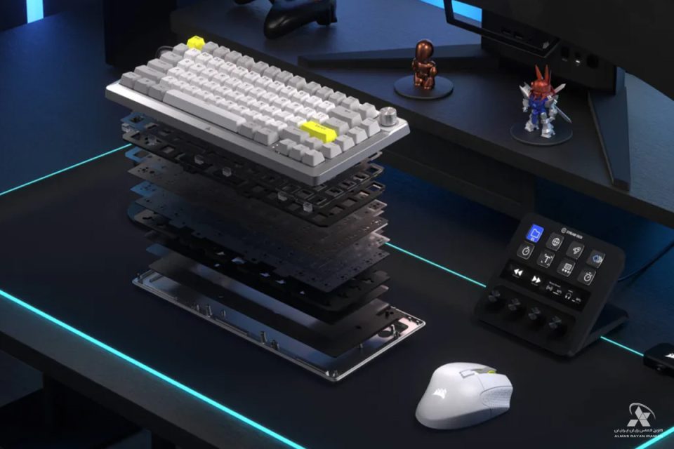 کیبورد گیمینگ کورسیر Corsair-MAKR-75