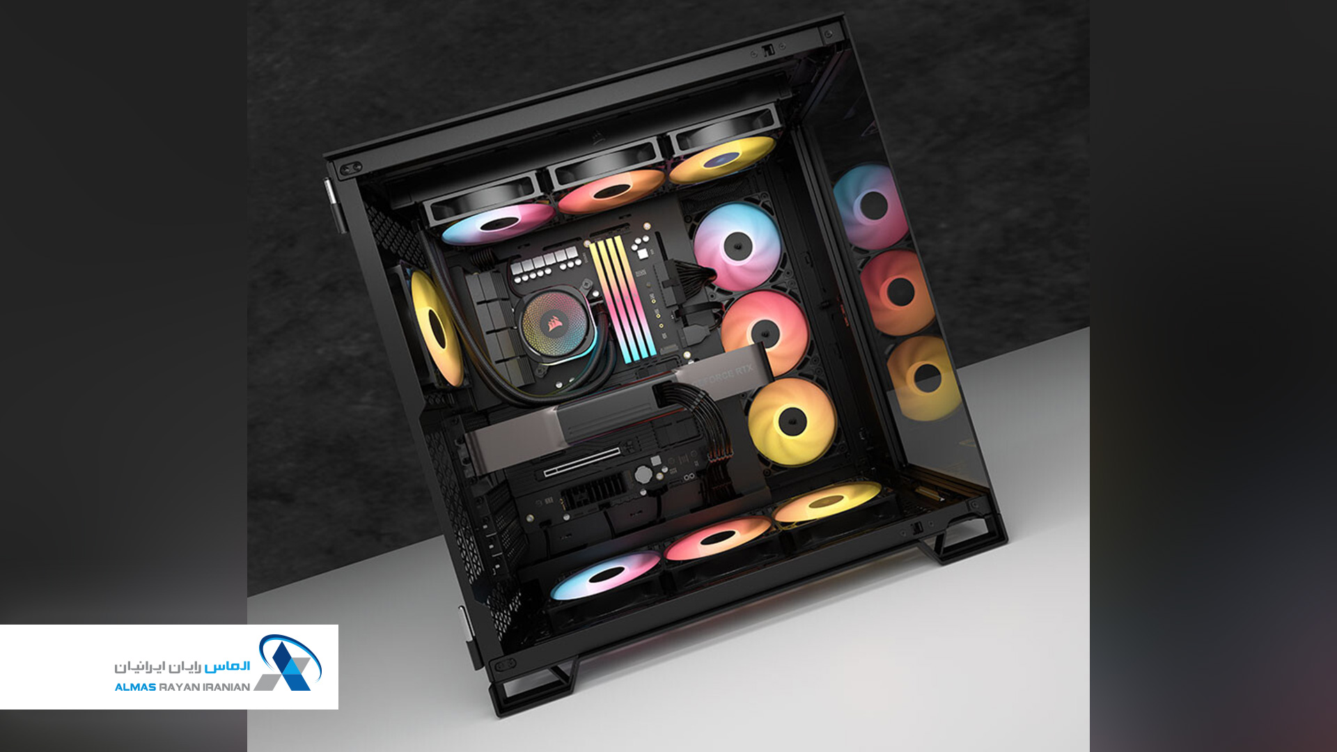 فن‌های کورسیر Corsair-RS-R-Fans