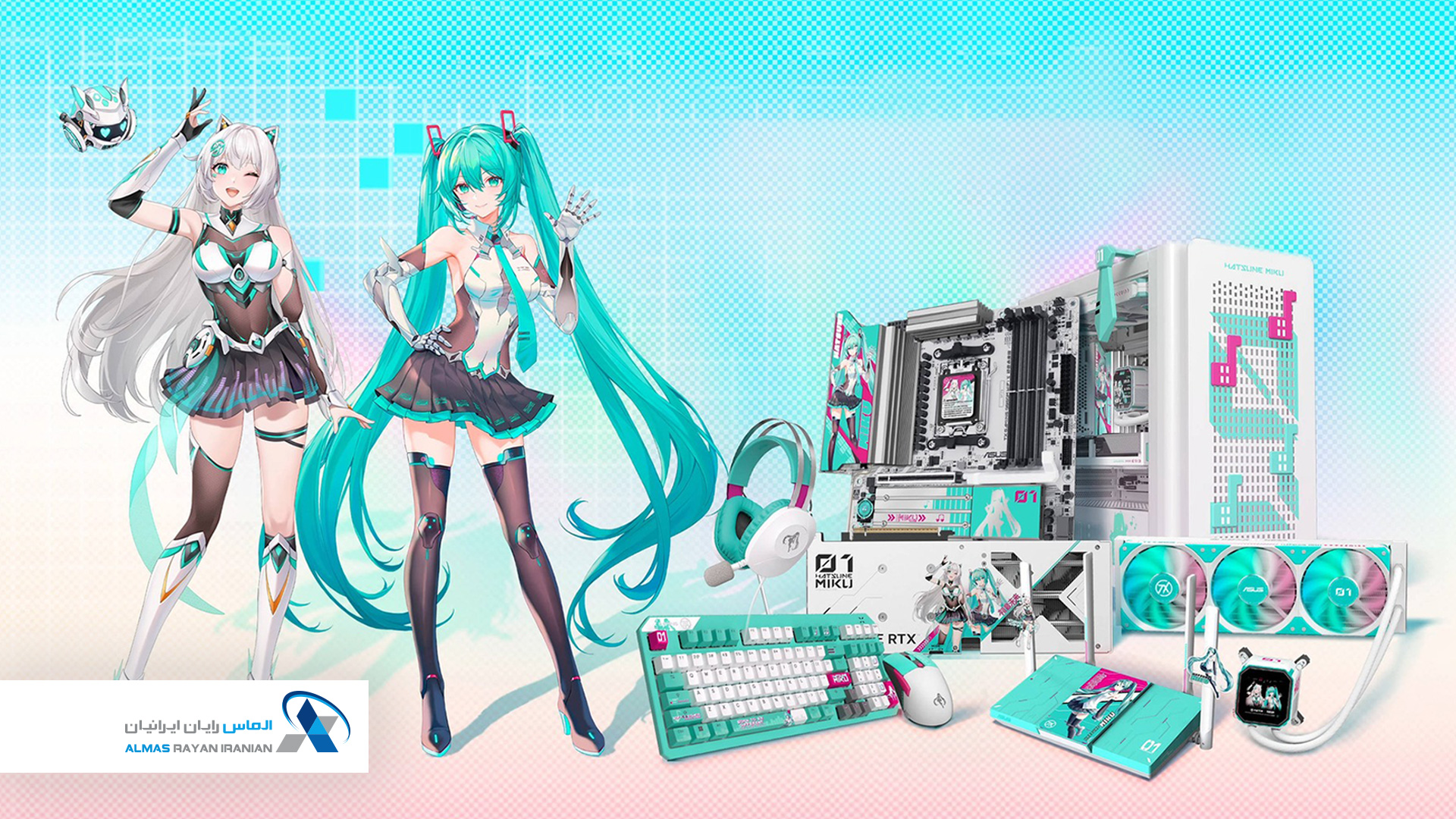 محصولات ایسوس سری Hatsune-Miku