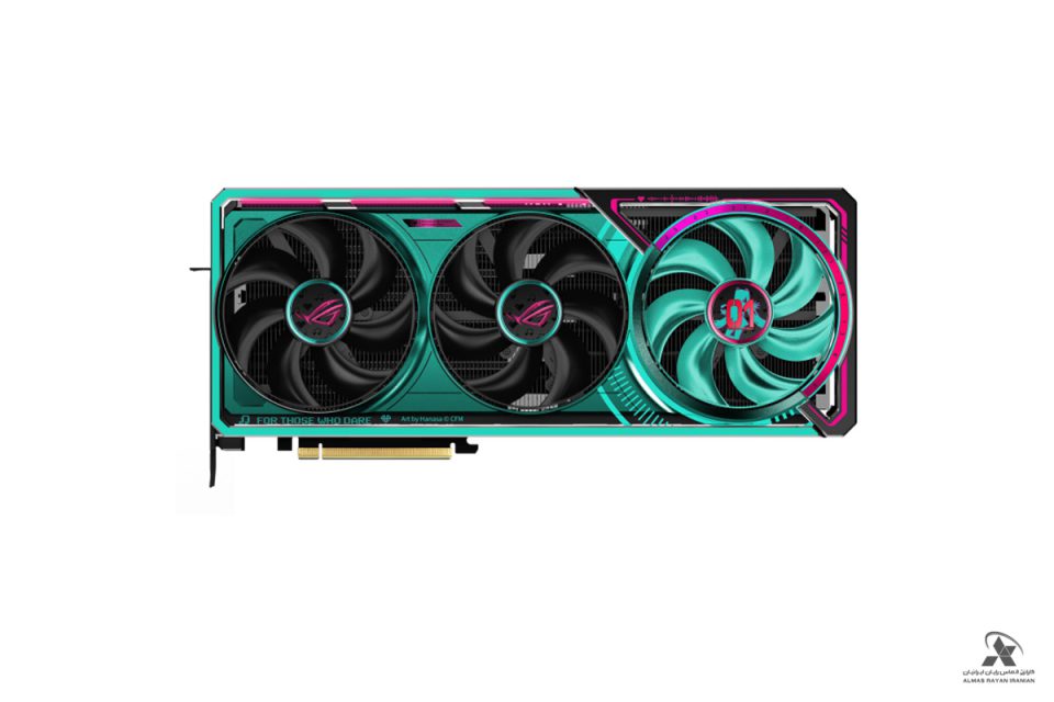 کارت گرافیک ایسوس Asus-ROG-Astral-GeForce-RTX™-5080-16GB-GDDR7-OC-HATSUNE-MIKU-EDITION
