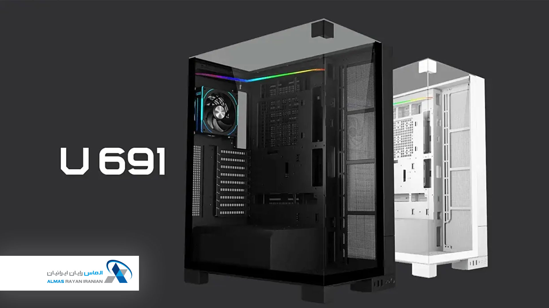 کیس گیمینگ FSP-U691-gaming-case