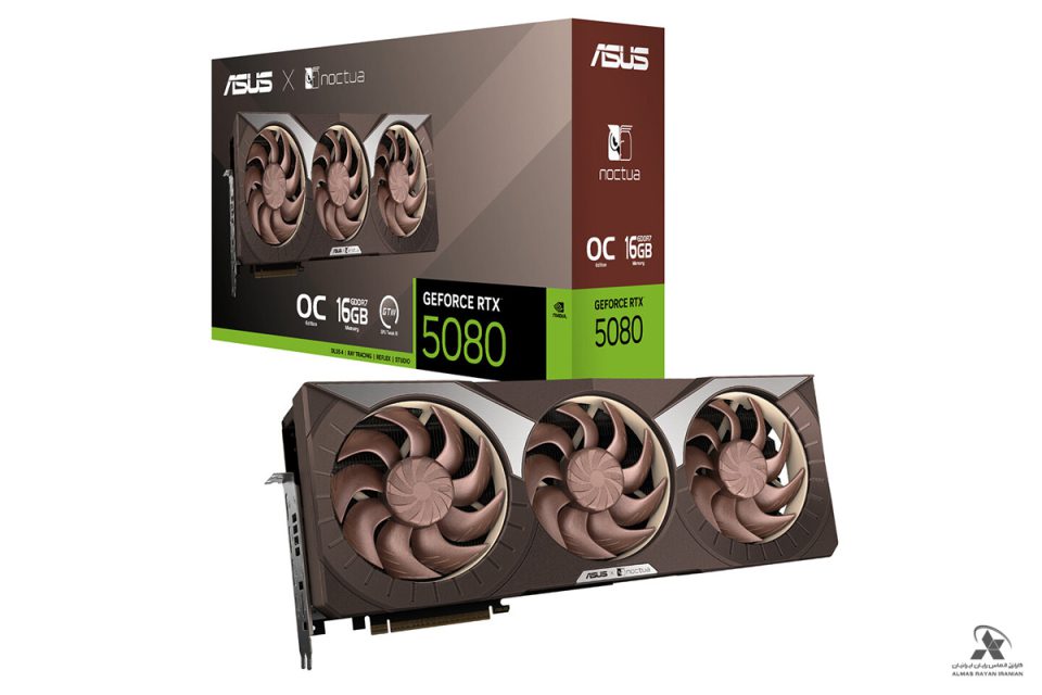 کارت گرافیک کارت گرافیک ASUS RTX 5080 Noctua Edition