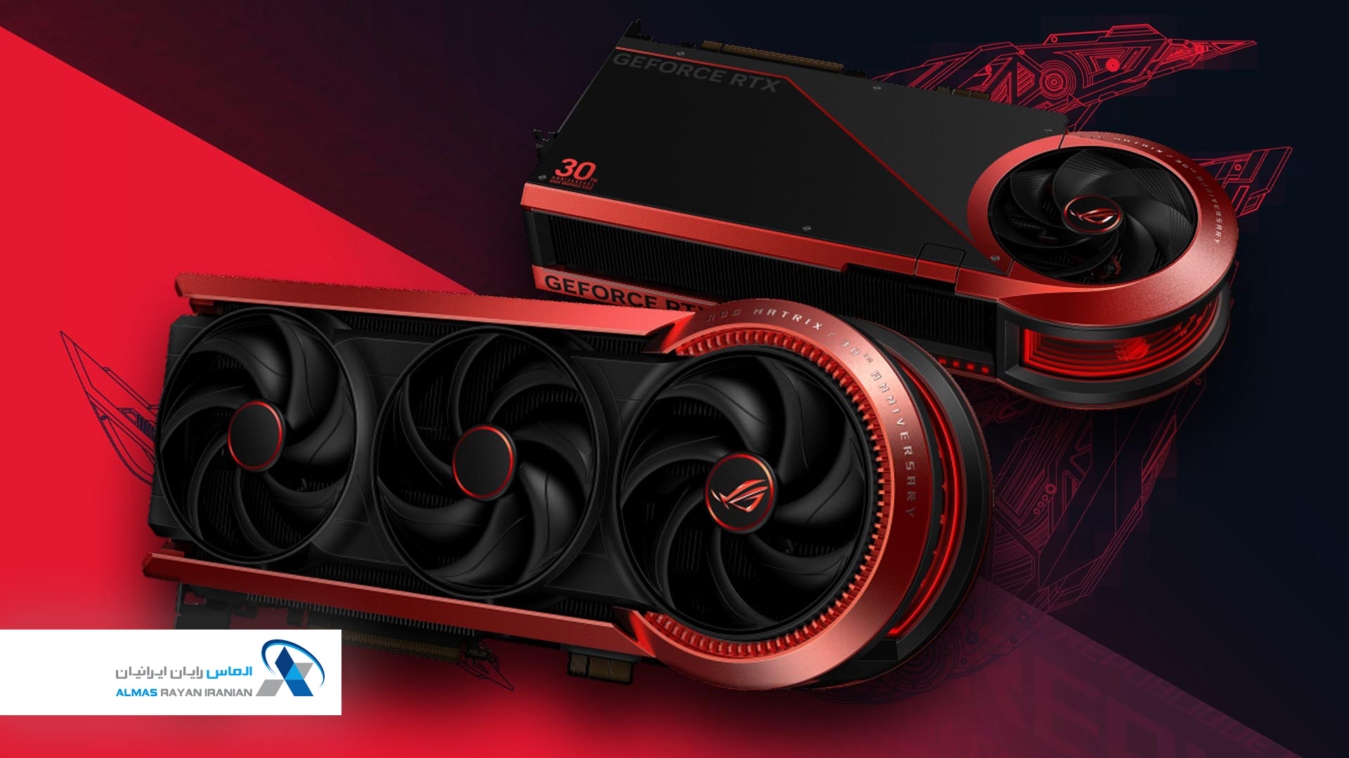 کارت گرافیک ایسوس GeForce RTX 5090 ROG MATRIX GPU