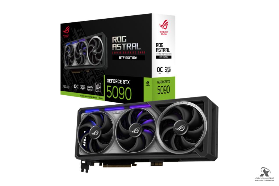کارت گرافیک ایسوس Asus-ROG-Astral-GeForce-RTX-5090-32-GB-GDDR7-BTF-OC-Edition