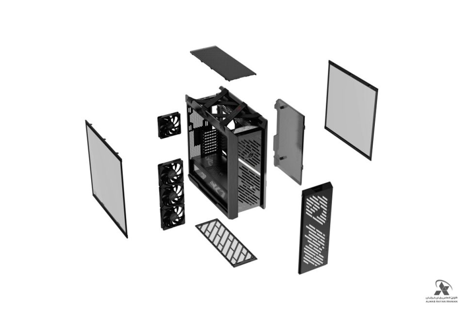 کیس گیمینگ ایسوس Asus-ROG-Strix-Helios-II