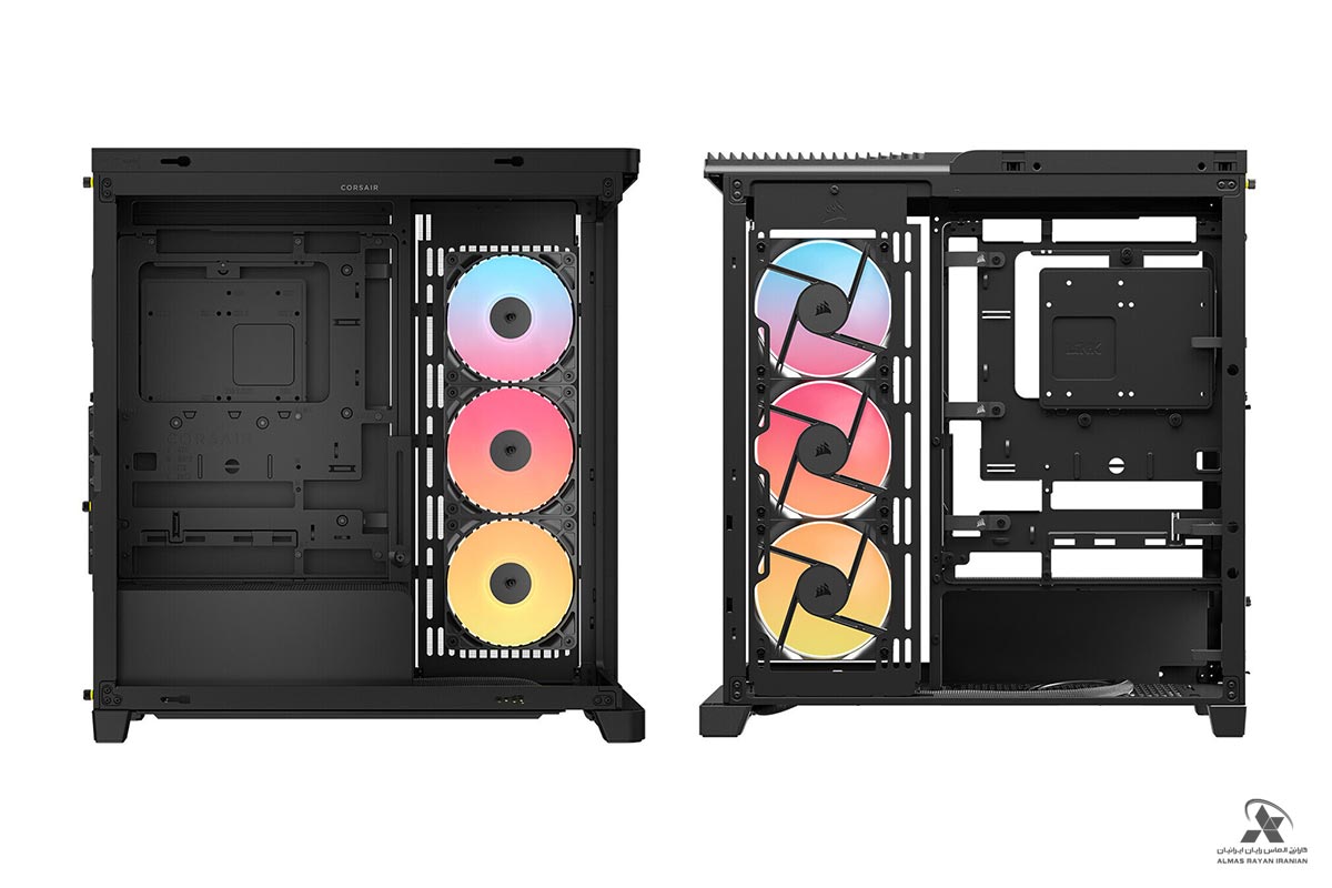 Raayan Frame کیس FRAME 4500X، کورسیر قدرت و طراحی را از دل شیشه پانورامیک به نمایش ...