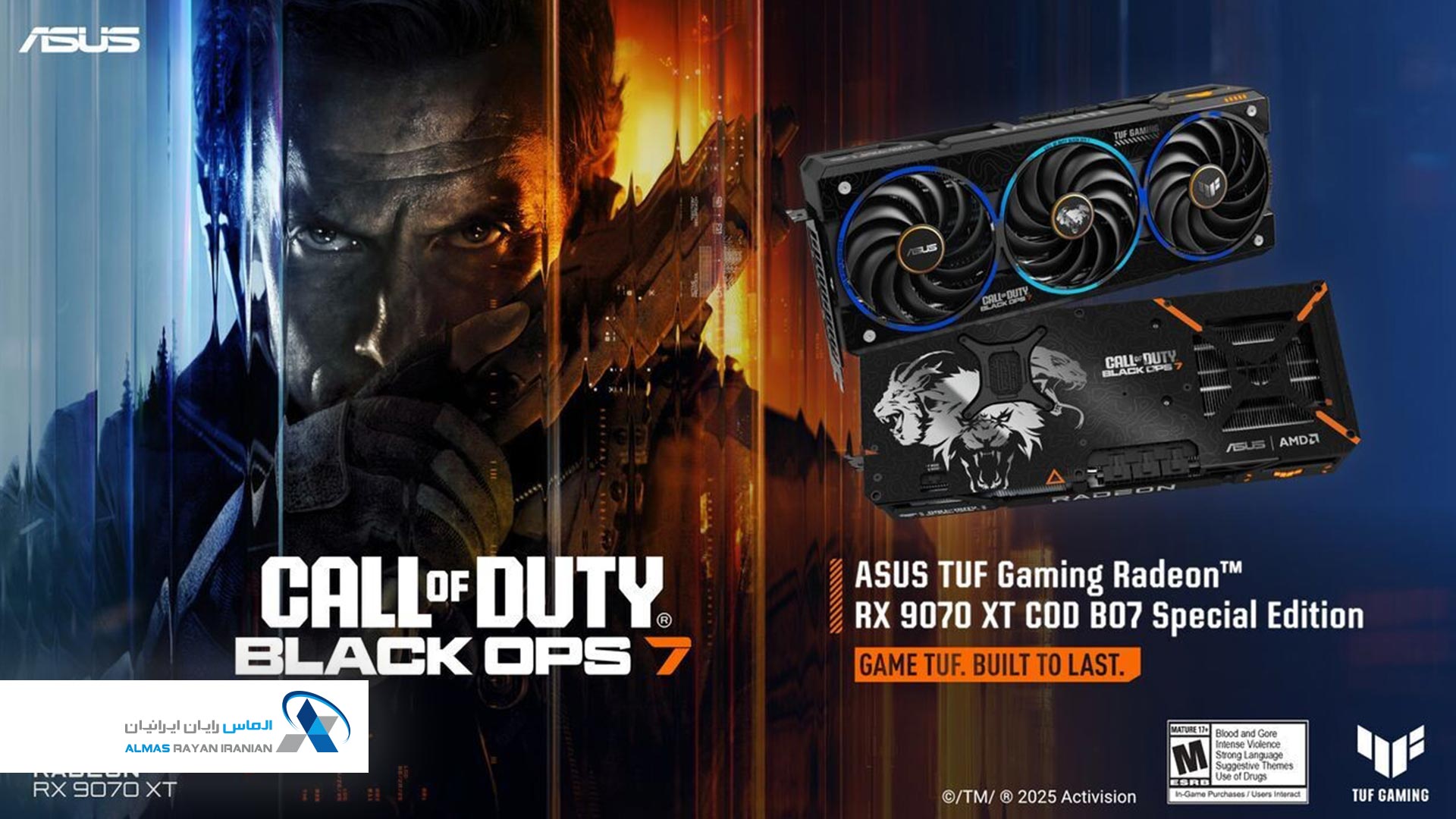 کارت گرافیک ایسوس ASUS TUF Gaming Call of Duty