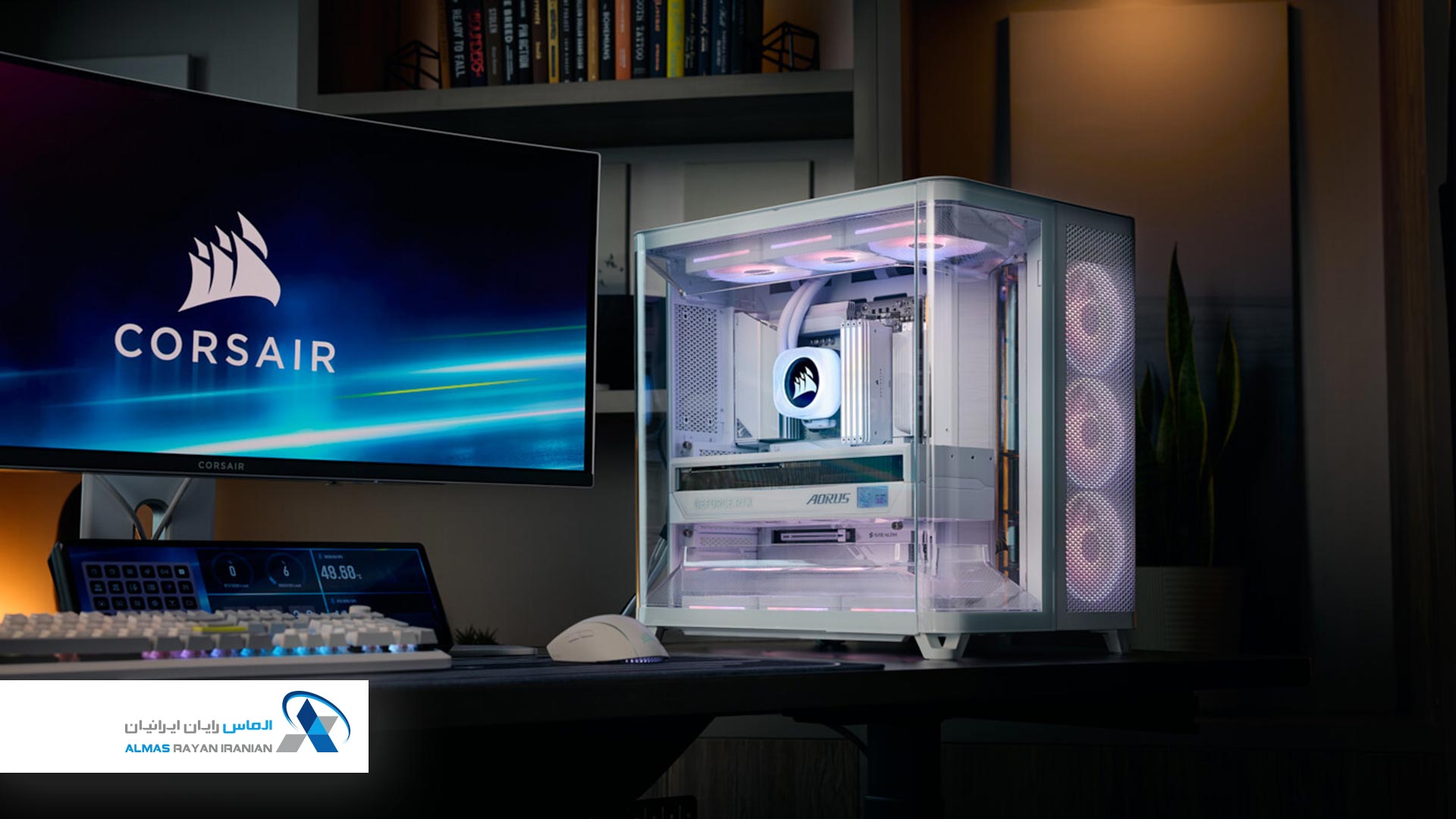 کیس گیمینگ کورسیر Corsair AIR 5400 Triple-Chamber Mid Tower Case
