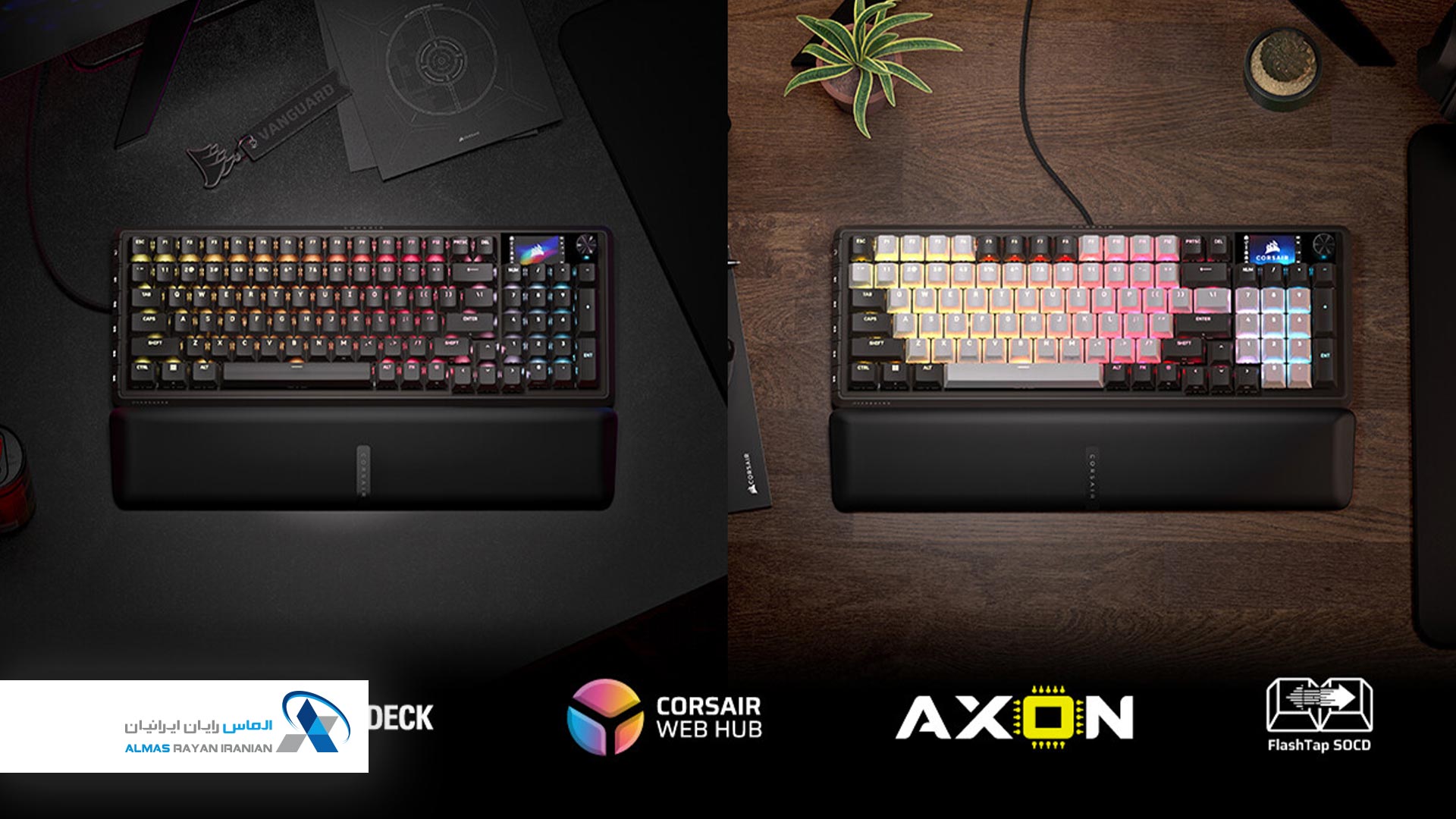 کیبورد گیمینگ Corsair VANGUARD 96 Mechanical Gaming Keyboard