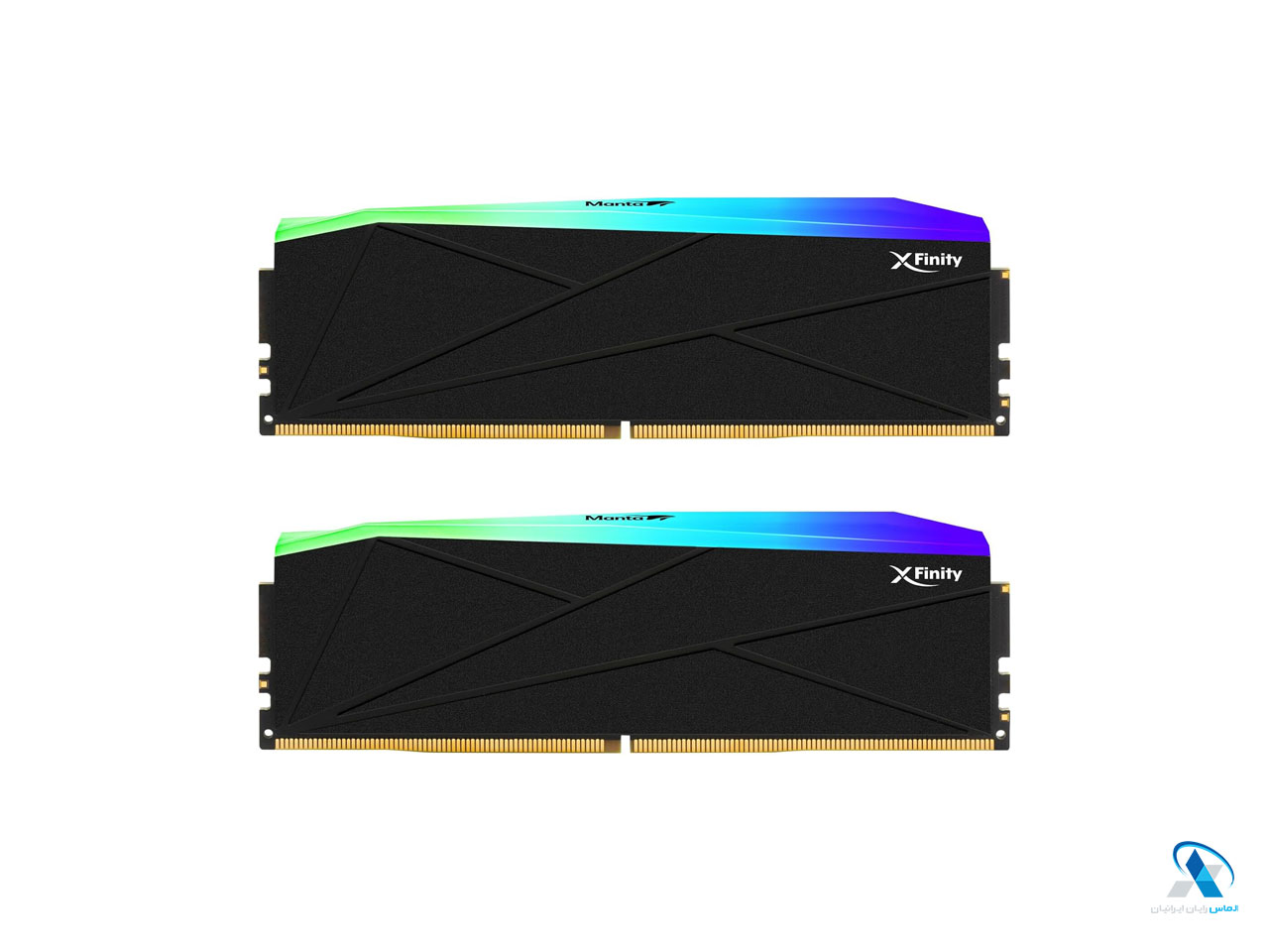 رم دسکتاپ DDR5 دو کاناله 8000 مگاهرتز CL38 ویکالر مدل Manta XFinity RGB ظرفیت 48 گیگابایت