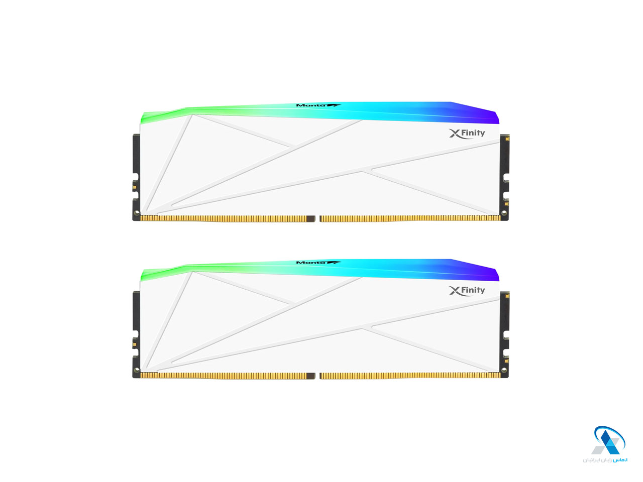 رم دسکتاپ DDR5 دو کاناله 6000 مگاهرتز CL30 ویکالر مدل Manta XFinity RGB ظرفیت 32 گیگابایت