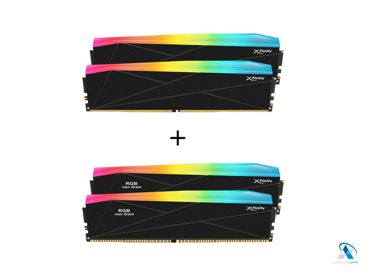 رم دسکتاپ DDR5 دو کاناله 7800 مگاهرتز CL38 ویکالر مدل Manta XFinity RGB ظرفیت 48 گیگابایت