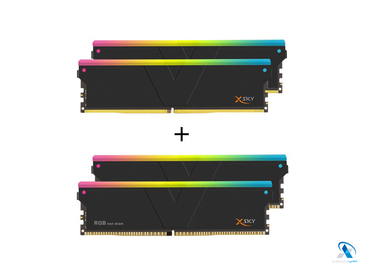 رم دسکتاپ DDR5 دو کاناله 6000 مگاهرتز CL28 ویکالر مدل Manta XSky RGB ظرفیت 32 گیگابایت