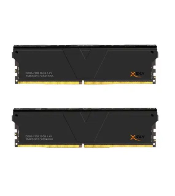 رم دسکتاپ DDR5 دو کاناله 5200 مگاهرتز CL40 وی‌کالر مدل Manta XSky Non RGB ظرفیت 16 گیگابایت