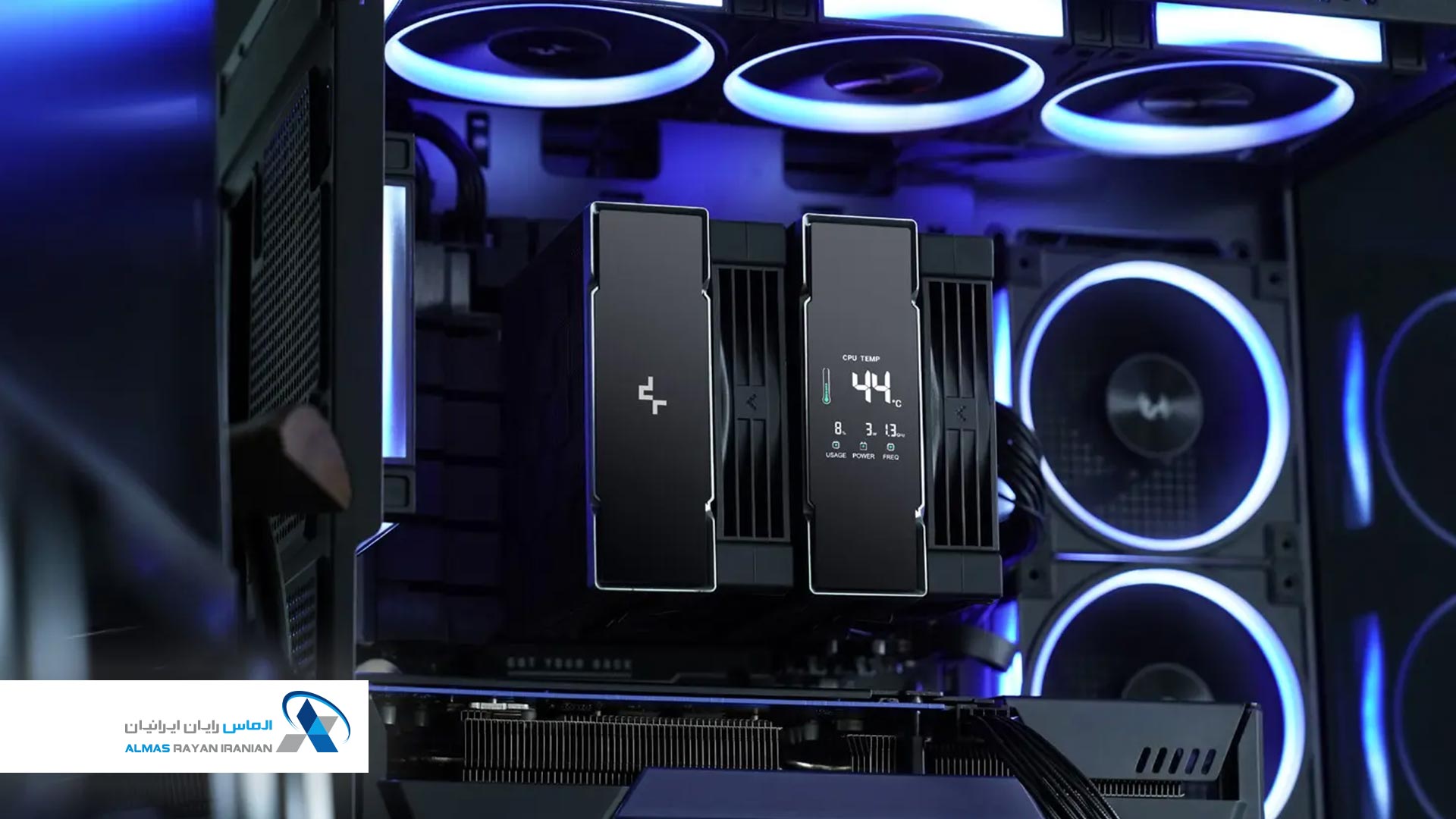 خنک‌کننده دیپکول Deepcool AK G2 DIGITAL NYX CPU Air Coolers