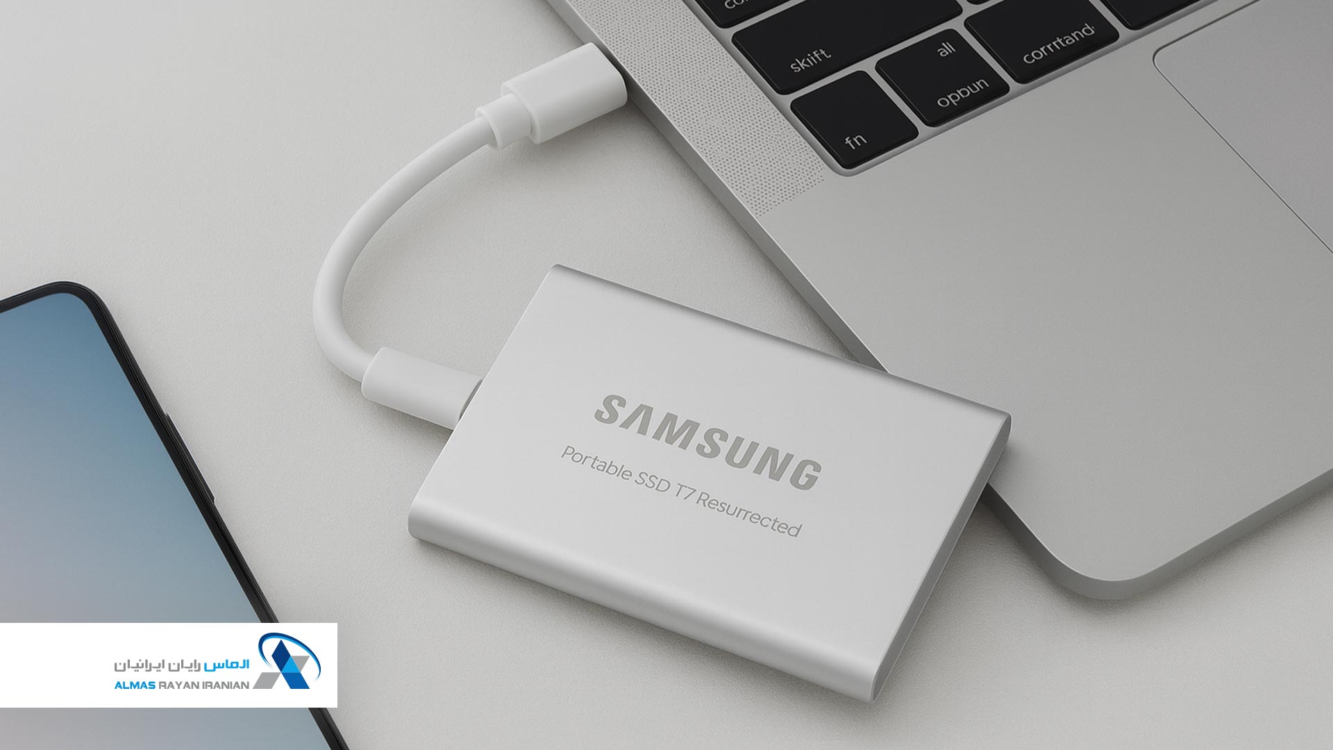 اس‌اس‌دی پرتابل سامسونگ samsung Portable SSD T7 Resurrected