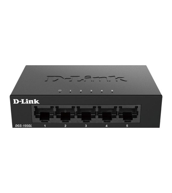 سوئیچ 5 پورت دی‌لینک مدل DGS-105GL
