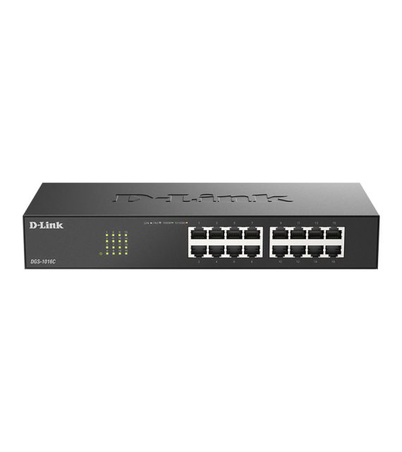 سوئیچ 16 پورت دی‌لینک مدل DGS-1016C